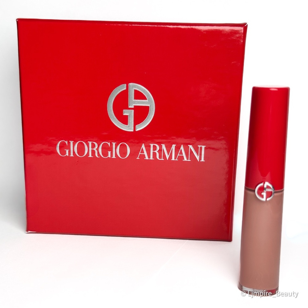 🆕 GIORGIO ARMANI Mini Lip Maestro Liquid Lipstick - Nude Beige 3.5 mL NWOB